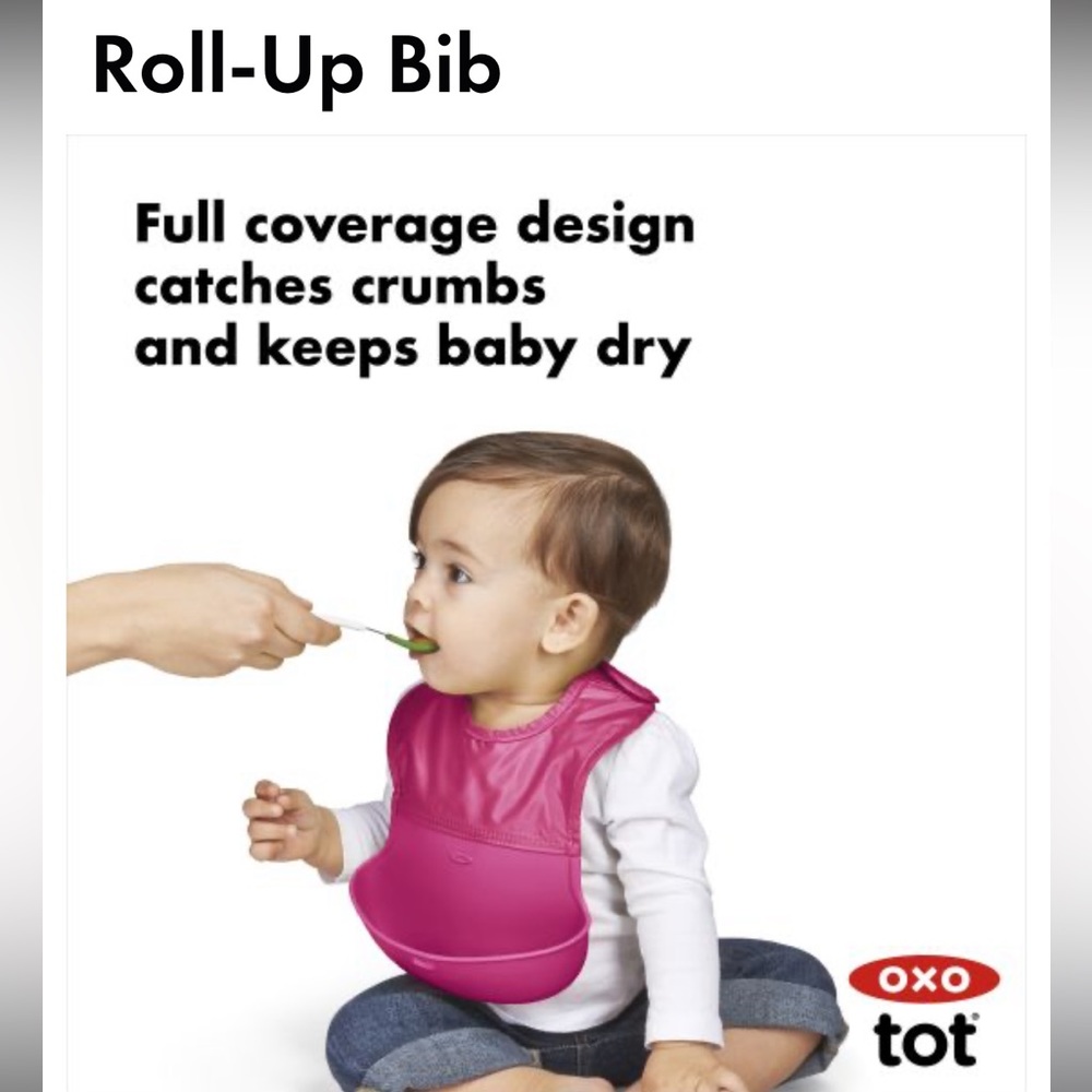 OXO Rollup Bib - Picture 3 of 8